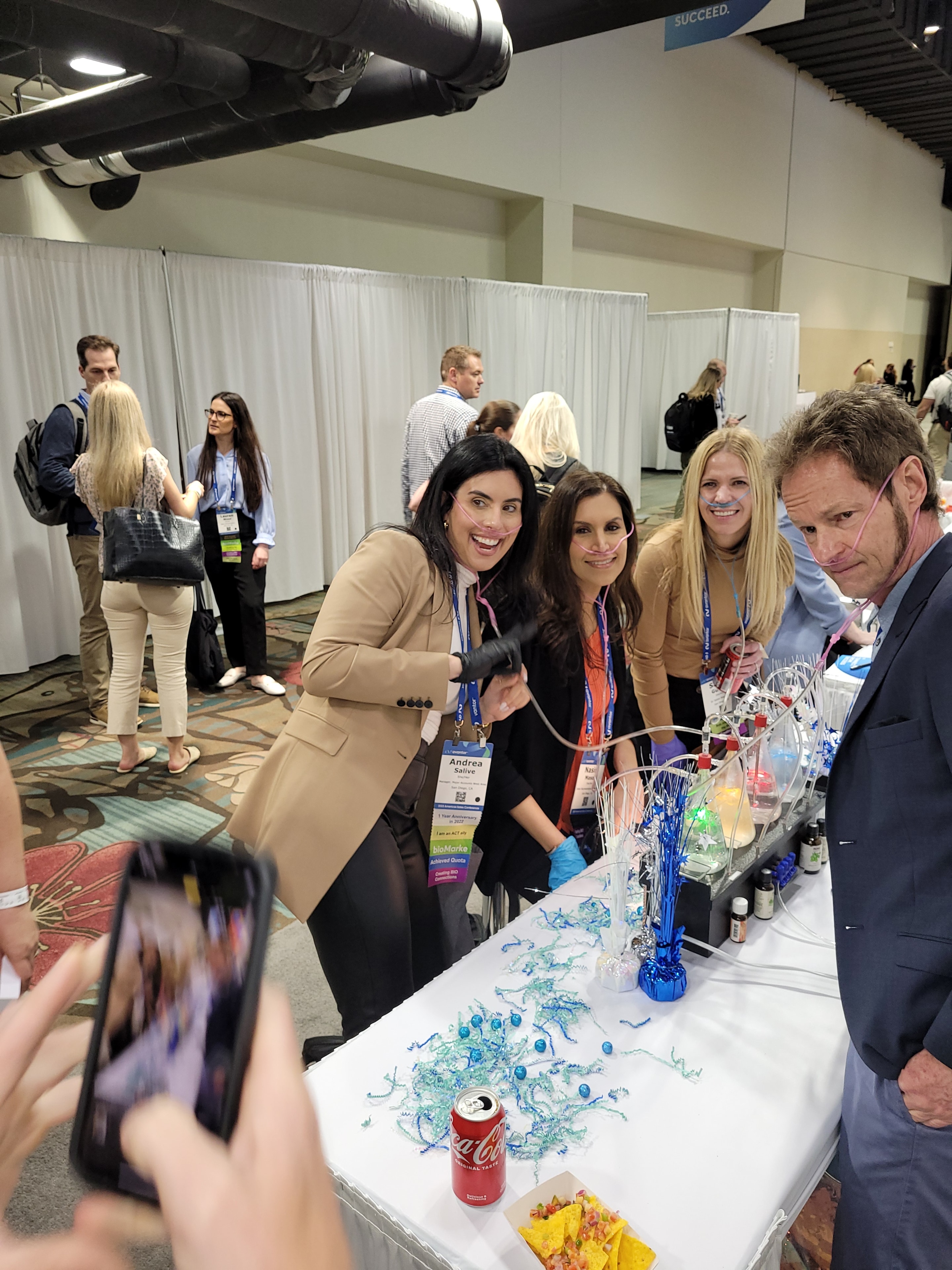 02 Breathe oxygen bar at a corporate event