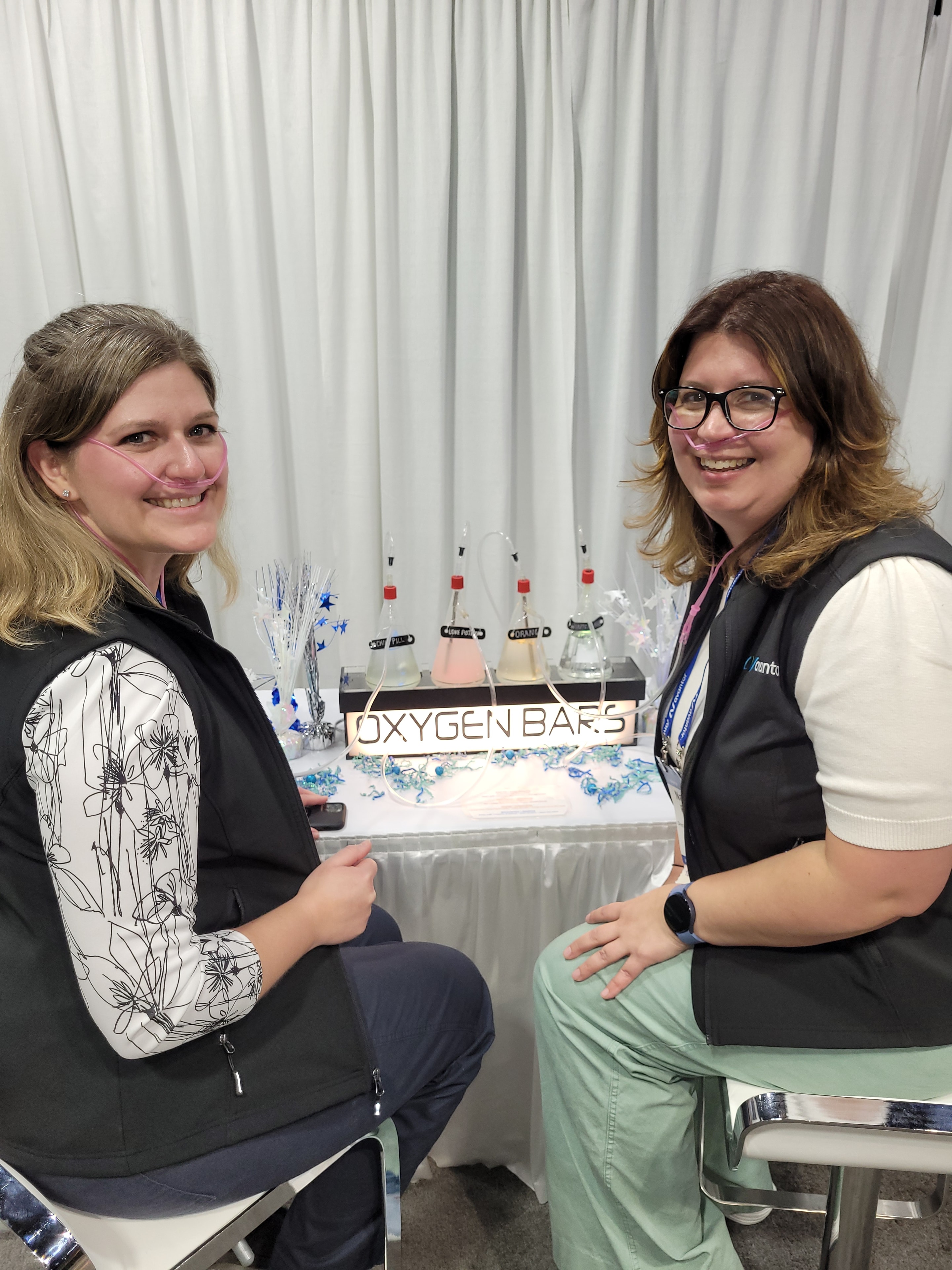 02 Breathe oxygen bar at a Meritage Homes event